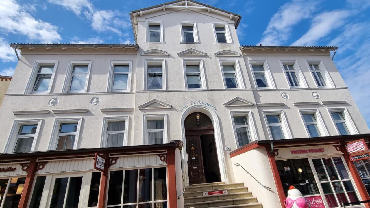 Haus Borkumitte Appartement Hohes Riff Bagian luar foto