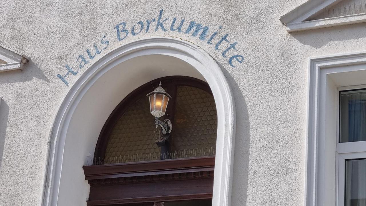 Haus Borkumitte Appartement Hohes Riff Bagian luar foto